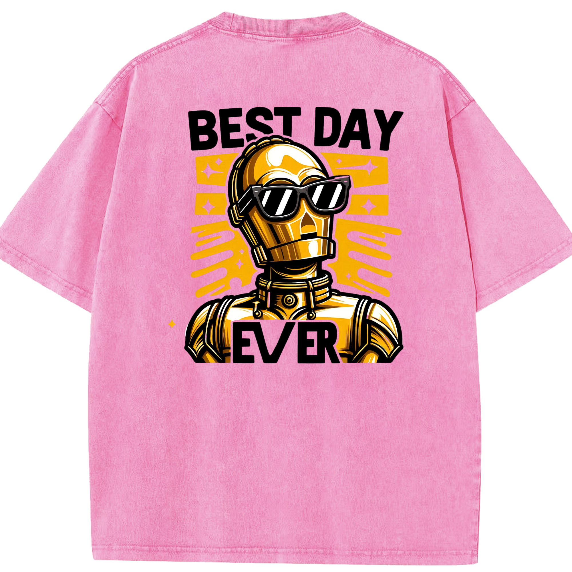 （画像用） スター・ウォーズ Star Wars 綿100% ヴィンテージ風 半袖Tシャツ（背面プリント）